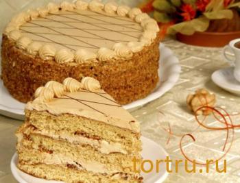 Торт "Пчелка", На блюдечке, Зеленоград