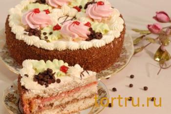 Торт "Подарочный", На блюдечке, Зеленоград