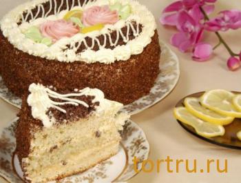 Торт "Сластена", На блюдечке, Зеленоград