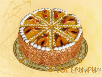 Торт "Солнечная долина", кондитерский цех Лакомка, Рязань