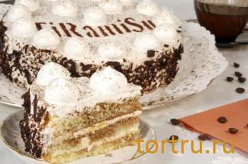 Торт "Тирамису", На блюдечке, Зеленоград