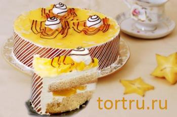 Торт "Йогуртовый", На блюдечке, Зеленоград