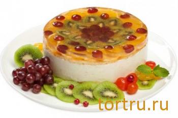 Торт "Фруктовое ассорти", комбинат Добрынинский, Москва