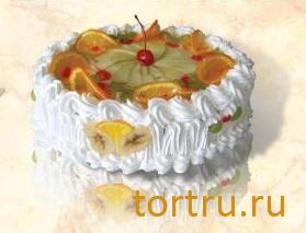 Торт "Фруктовый", Хлебокомбинат Кристалл
