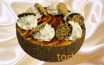 Торт "Птичье молоко карамель", Кондитерский комбинат Ходынка, Sweet Bakery