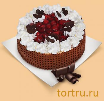 Торт "Вишнево-шоколадный", Шереметьевские торты, Москва