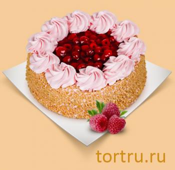 Торт "Малина со сливками", Шереметьевские торты, Москва