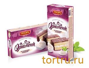 Торт "Орнамент" со сливочной начинкой, Пекарь Торт "Орнамент" со сливочной начинкой, Пекарь