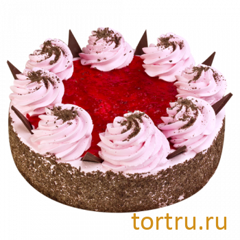 Торт "Творожно-малиновый", кондитерская фабрика Метрополис