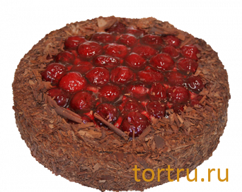 Торт "Шоколадно-вишневый", кондитерское производство Метрополь, Санкт-Петербург