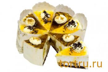 Торт "Птичка от Палыча с халвой и мармеладом из лимонов", У Палыча