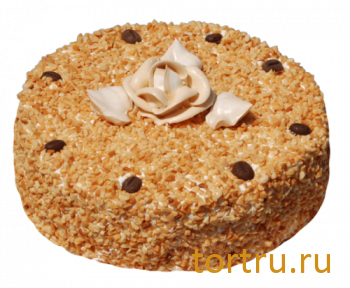Торт "Кофейно-ореховый", кондитерская фабрика Метрополис