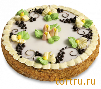 Торт "Черносмородиновый", Венский Цех фабрики Большевик, Москва