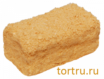 Торт "Слоеный крем-брюле", кондитерская фабрика Метрополис