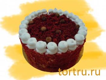 Торт " Красный бархат", Сладкие посиделки, кондитерская-пекарня, Омск