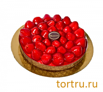 Торт "Тарт клубничный", французская кондитерская Шантимэль, Москва