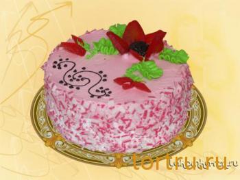 Торт "Лотос", кондитерский цех Лакомка, Рязань