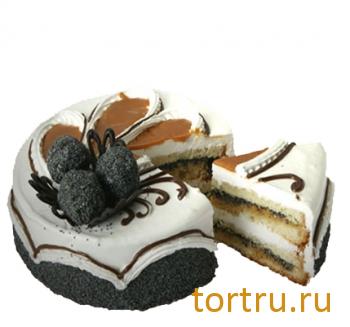 Торт "Маковый", ТВА, кондитерская фабрика, Москва