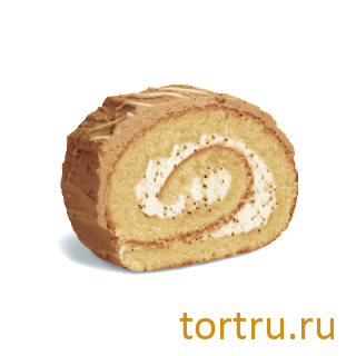 Торт-Рулет "Маковка", кондитерская фабрика Сластёна, Чебоксары