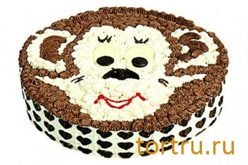 Торт "Сладкий зоопарк. Мартышка оригинальный", У Палыча