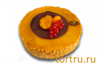 Торт "постный Морковный с маракуйя", кондитерская Крем Роял, Москва Торт "постный Морковный с маракуйя", кондитерская Крем Роял, Москва