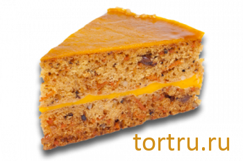 Торт "постный Морковный с маракуйя", кондитерская Крем Роял, Москва Торт "постный Морковный с маракуйя", кондитерская Крем Роял, Москва