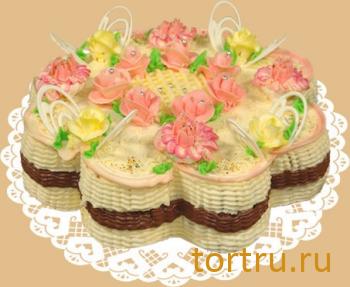 Торт "Нежность", комбинат Добрынинский, Москва Торт "Нежность", комбинат Добрынинский, Москва