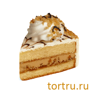 Торт "Ореховое лакомство", кондитерская фабрика Сластёна, Чебоксары