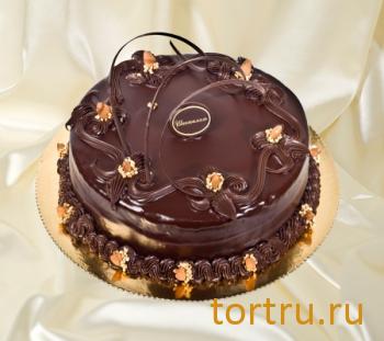 Торт "Шоколадный миндаль", французская кондитерская Шантимэль, Москва