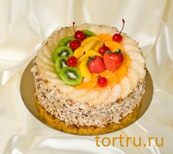 Торт "Фруктовая фантазия", французская кондитерская Шантимэль, Москва