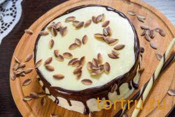 Торт "Шоколадно-банановый", кондитерская Ваниль