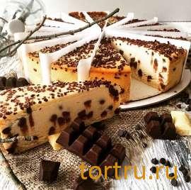 Торт "Чизкейк с шоколадной крошкой", булочная кондитерская "За Мечтой" Торт "Чизкейк с шоколадной крошкой", булочная кондитерская "За Мечтой"
