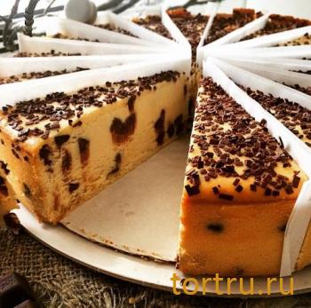 Торт "Чизкейк с шоколадной крошкой", булочная кондитерская "За Мечтой" Торт "Чизкейк с шоколадной крошкой", булочная кондитерская "За Мечтой"