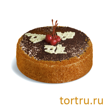 Торт "Медовый с вишней", кондитерская фабрика Сластёна, Чебоксары