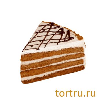 Торт "Медовый", кондитерская фабрика Сластёна, Чебоксары