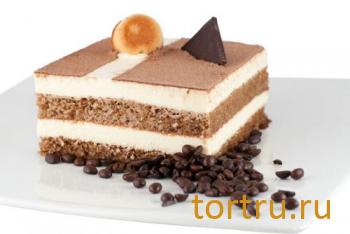 Торт "Тирамису Классик", Кристоф, кондитерская фабрика десертов, Санкт-Петербург
