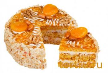 Торт "Постный с орехами", У Палыча