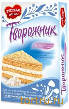 Торт "Творожник" классический, Русская Нива