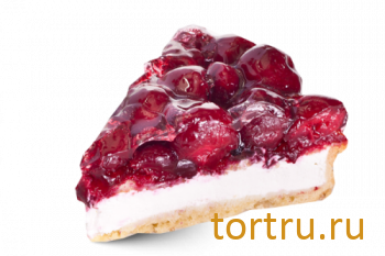 Торт "Творожный с вишней", кондитерская Крем Роял, Москва Торт "Творожный с вишней", кондитерская Крем Роял, Москва