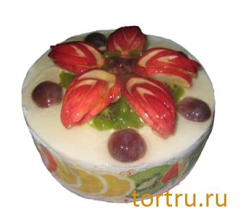 Торт "Яблоко", ТВА, кондитерская фабрика, Москва