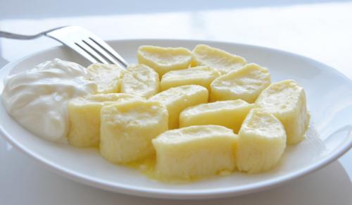 Сырники вареные или Вареники ленивые